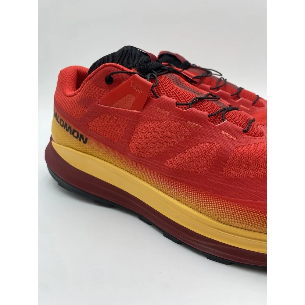 Salomon ULTRA GLIDE 2 Men's NEW Trail Shoe High Risk Red/Zinna US Size 14